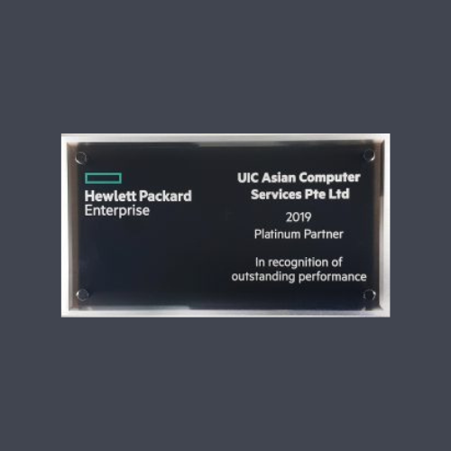 HP Enterprise Platinum Partner 2019